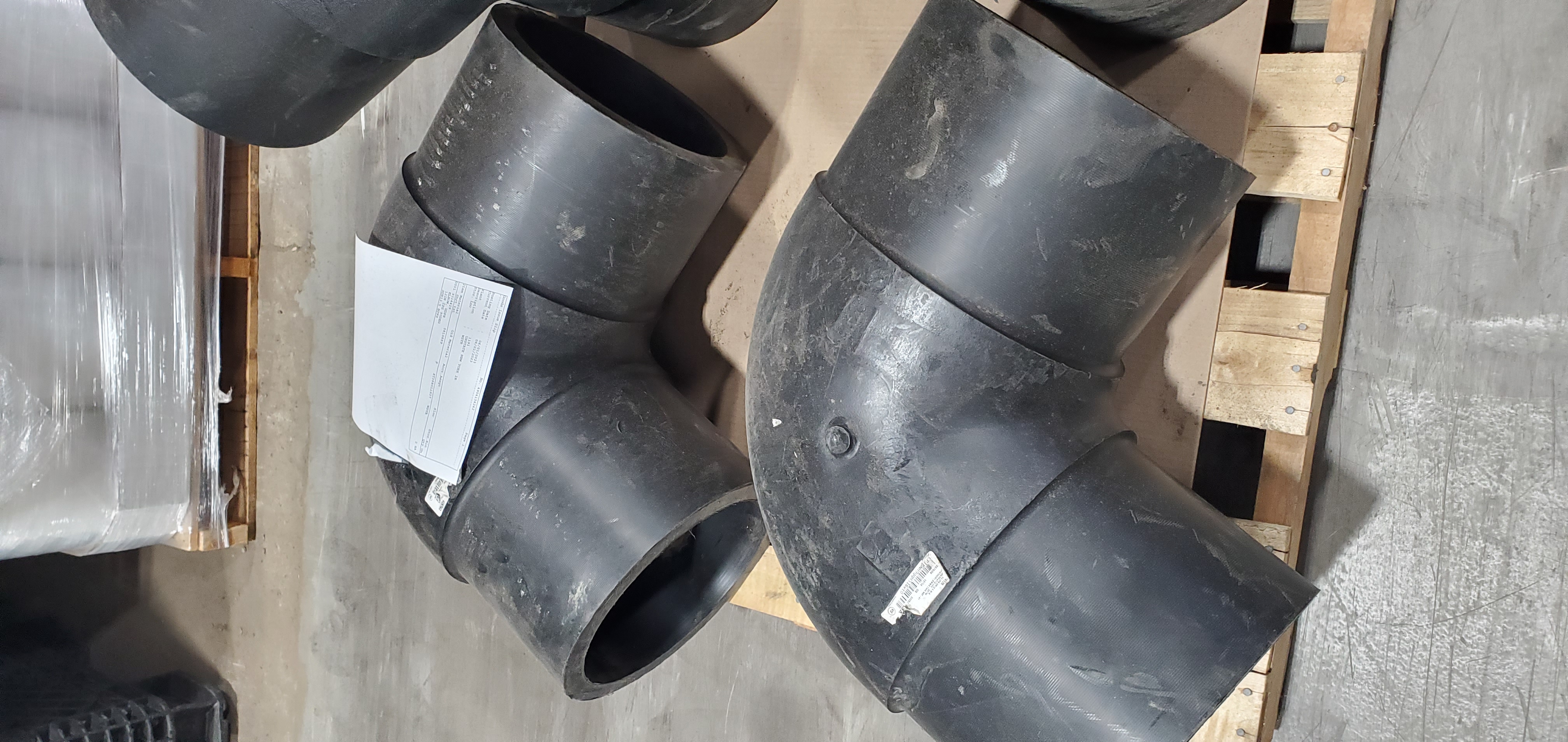 ELBOW, HDPE 12IN IPS 90DEG SDR13.5 BTFS