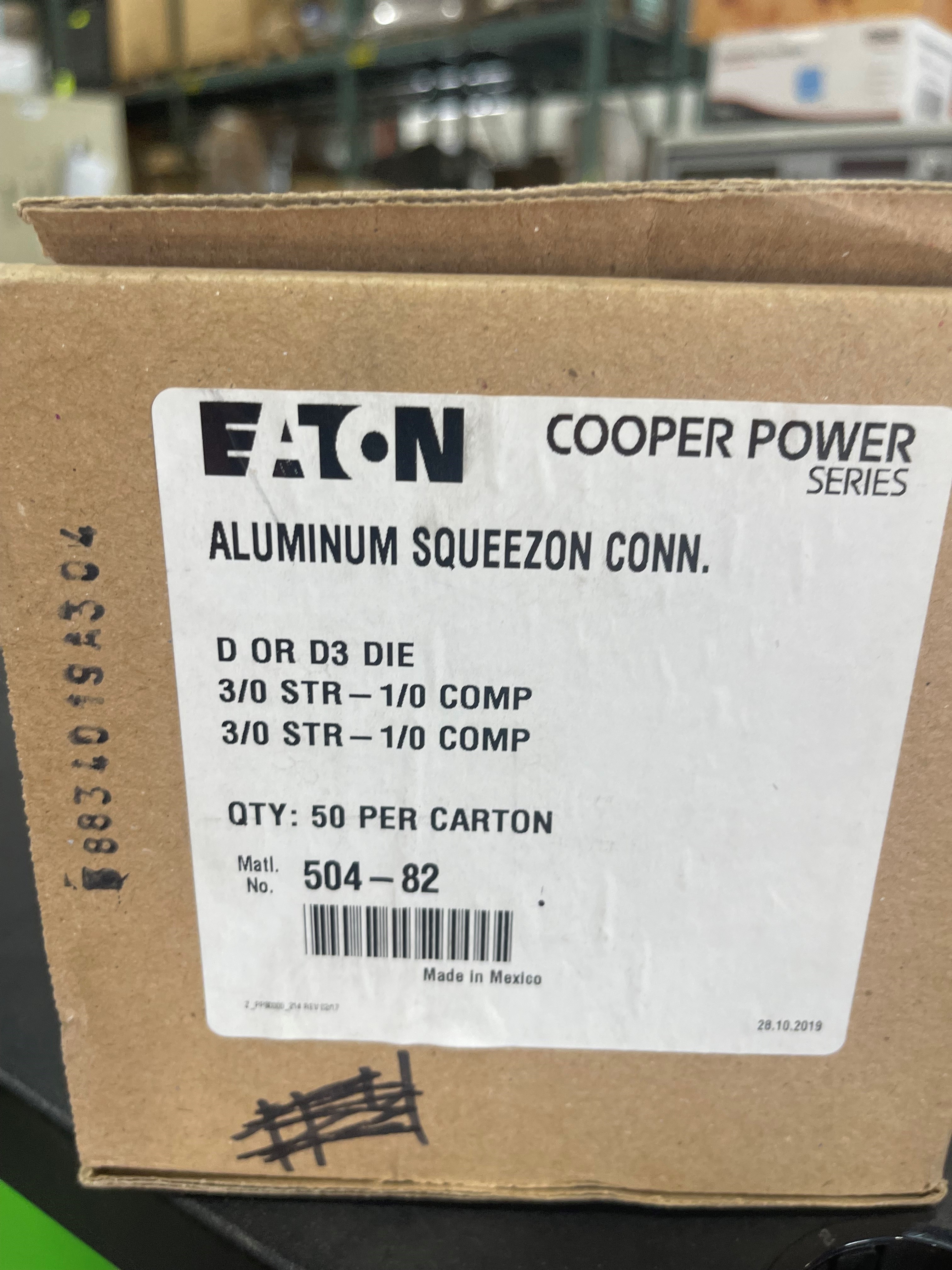 CONNECTOR, COMP H-TAP 2/0-1/0 TO 1/0