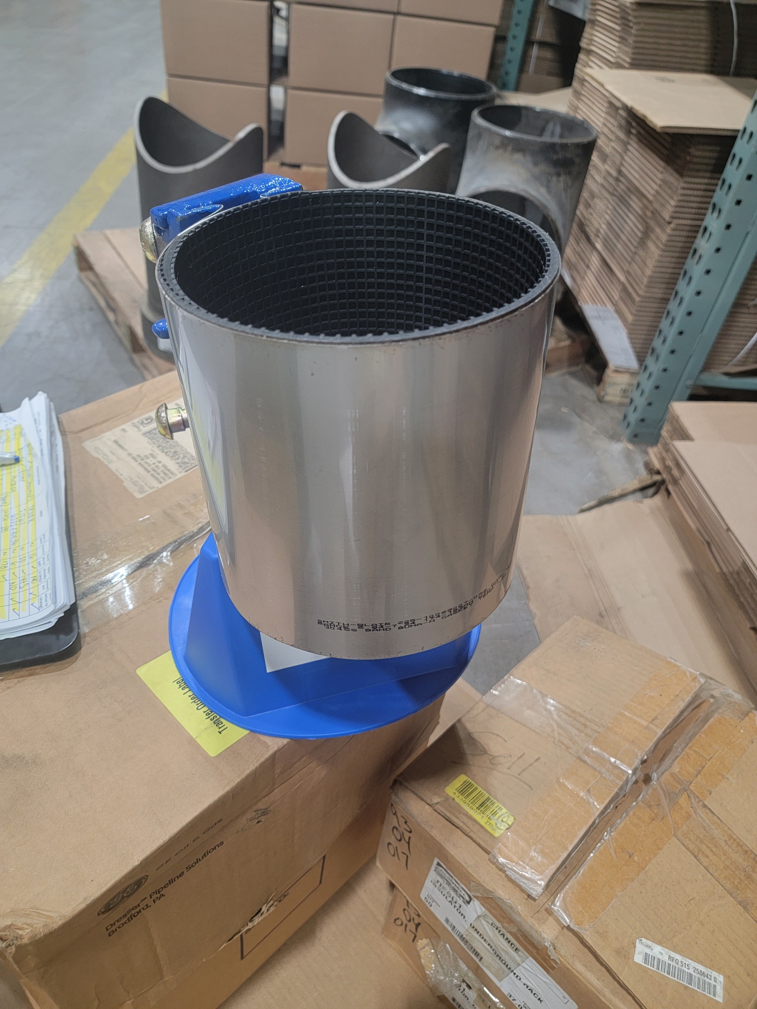 CLAMP, REPAIR CI 6INx7-1/2IN L 100PSIG