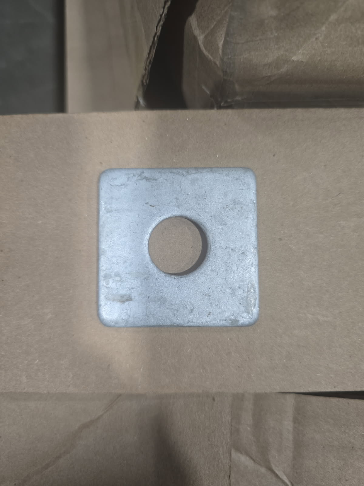 WASHER, FLAT SQ GALV 2-1/4 SQx13/16 HOLE