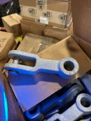 CLEVIS, EYE GALVS 7/8IN OPNG 50KLB