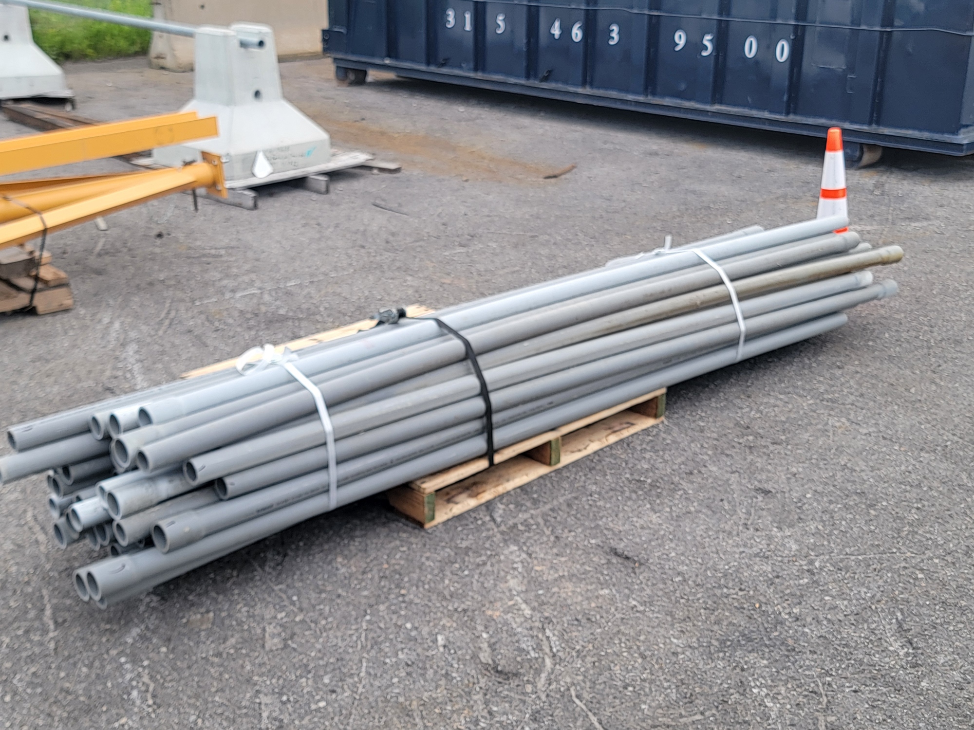 CONDUIT, RGD PVC GY SCH 40 2INx10FT L