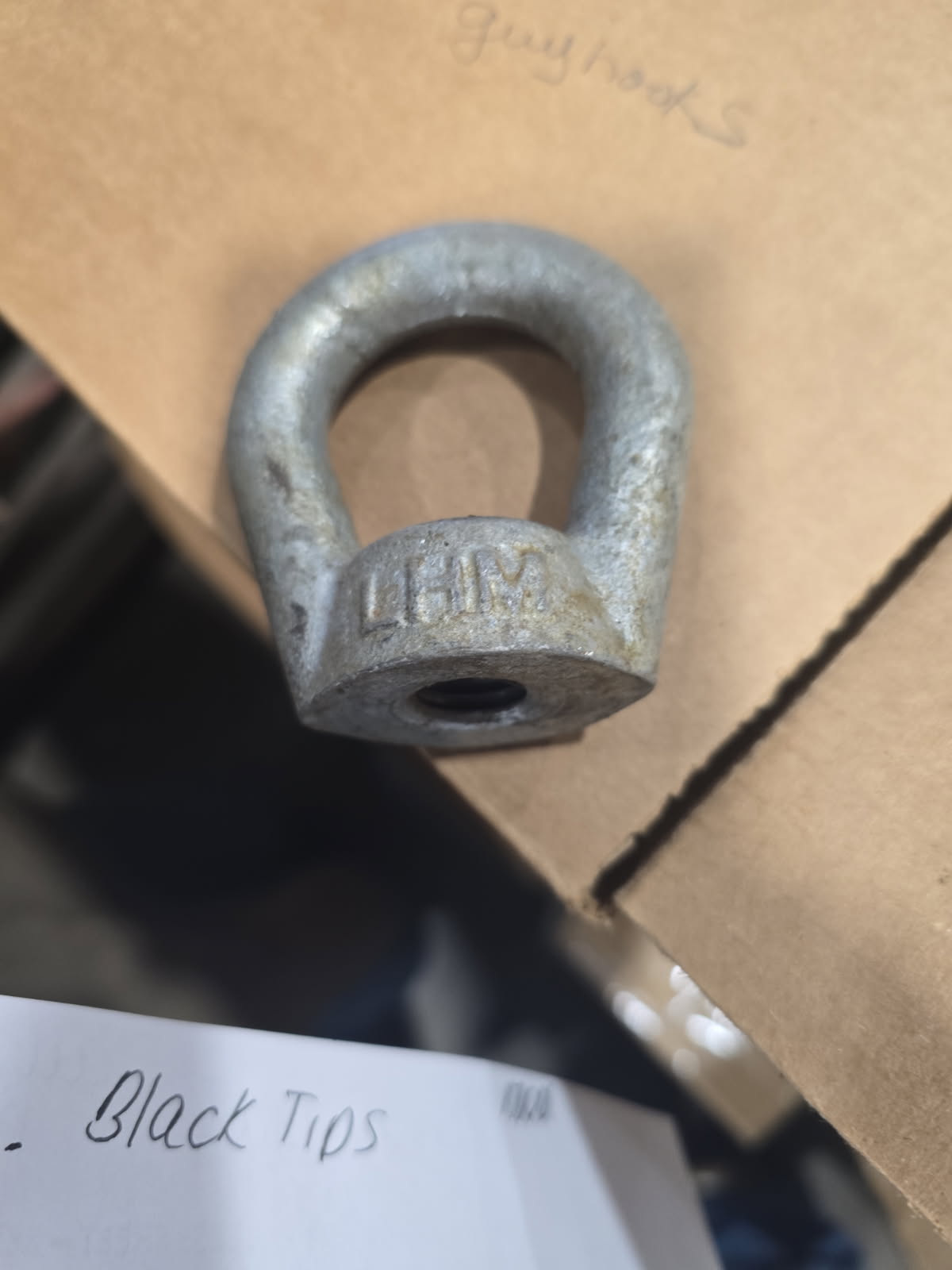 NUT, GS EYE THD STD 5/8IN