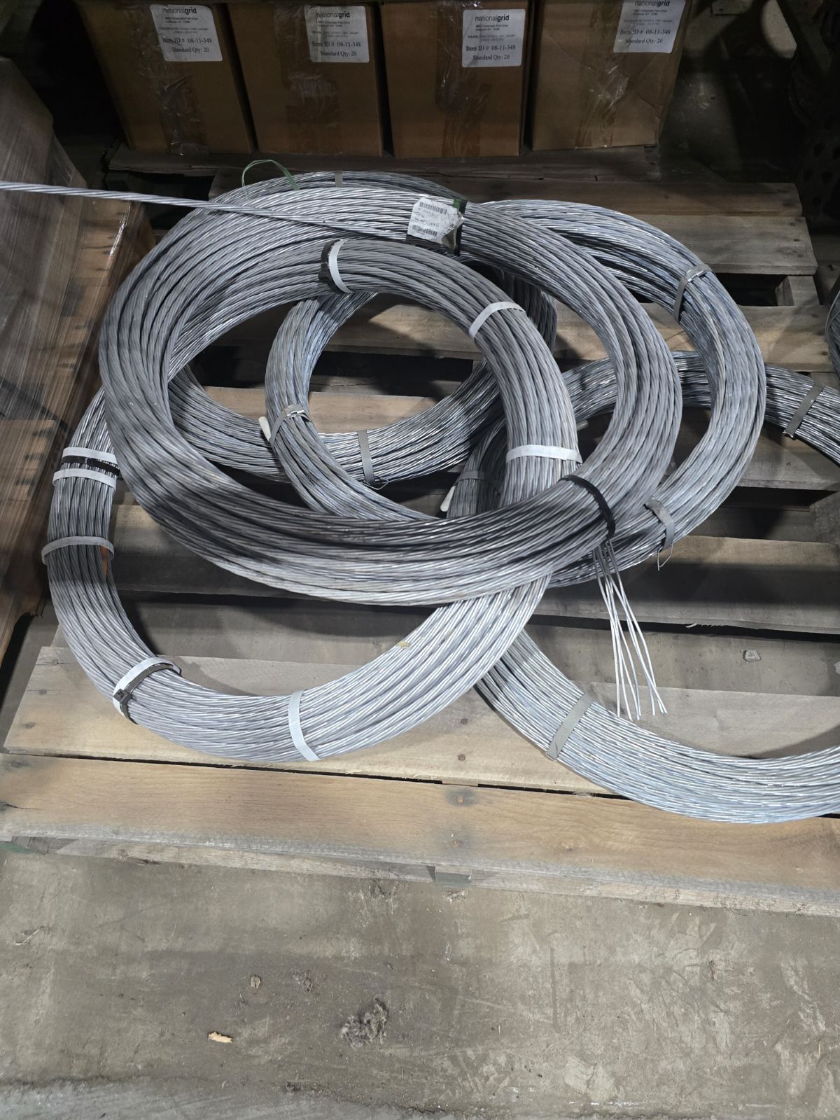 WIRE, GALVS 7-STRD 3/8IN 4250LB STR