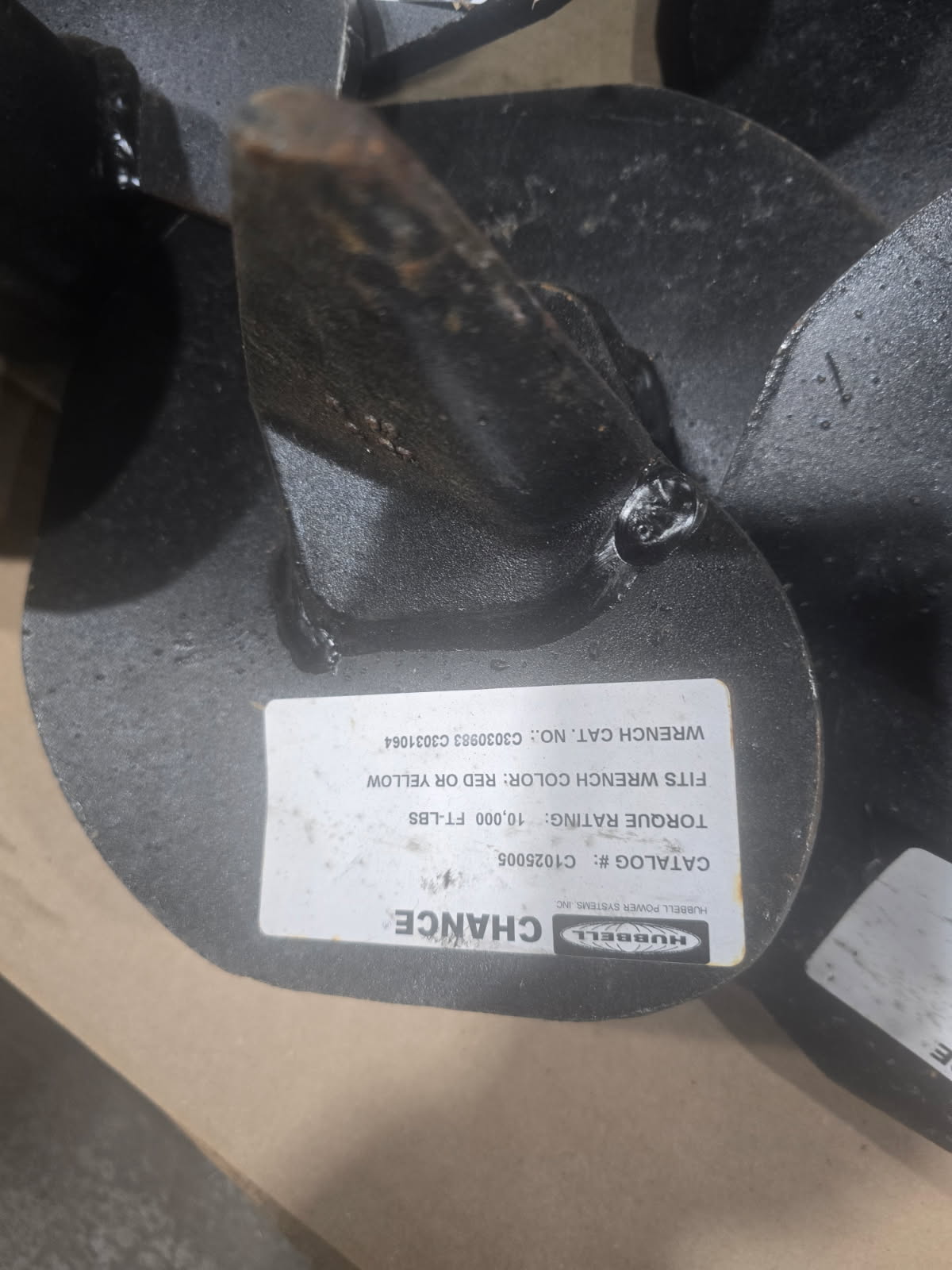 ANCHOR, SCR PWR SGL HELIX 10IN DIA