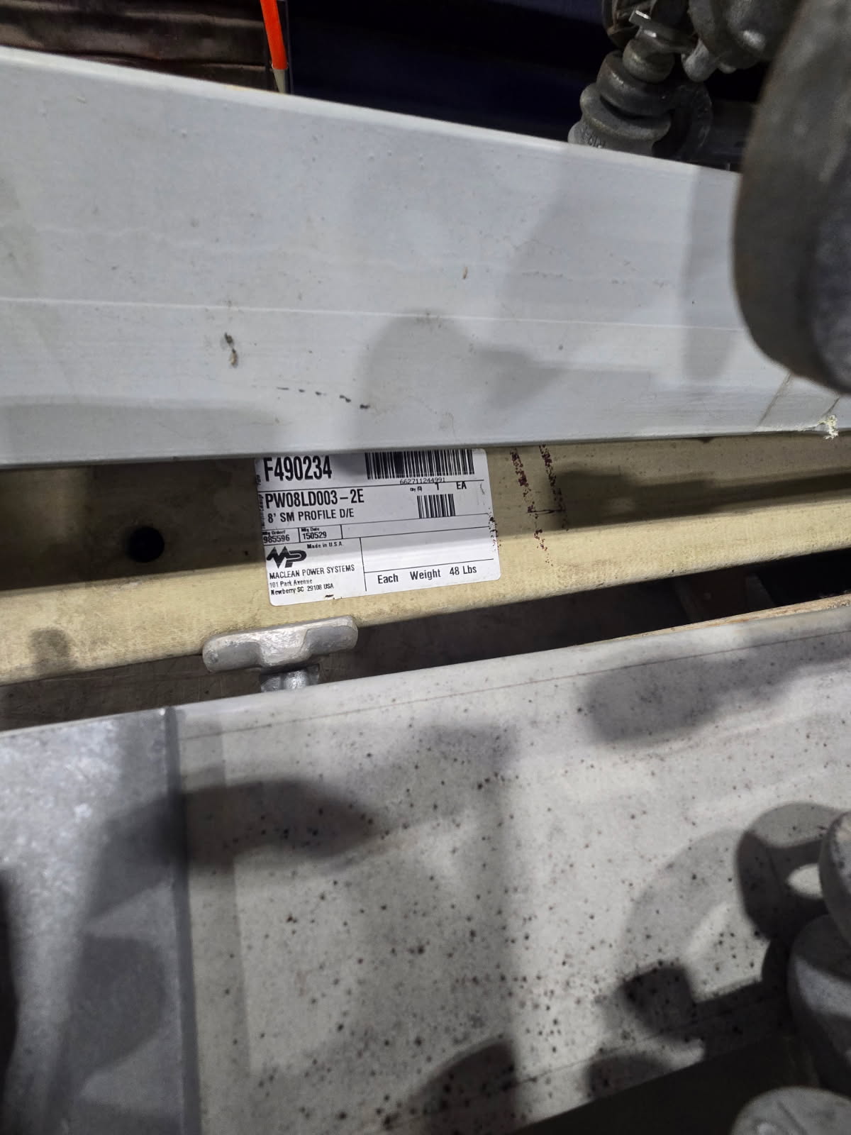 CROSSARM, DISTR FG 3-5/8INx4-5/8INx8FT