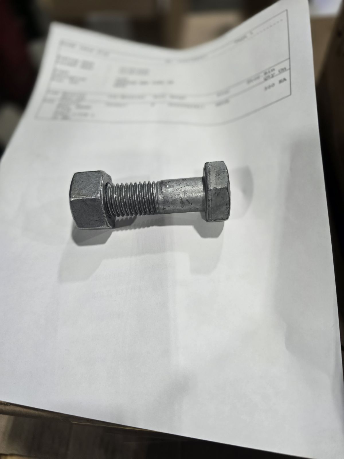 BOLT, HEXHD 3/4IN DIAx2-1/2IN L 10 UNC